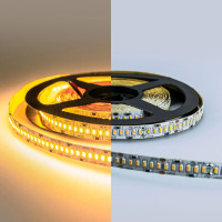 Светодиодная лента LED LUX 3014 240Led/m(Тёплый 3000K, 24V, 24W/m, IP20, 1200Led/5m, 2400Lm/m, 5000*10mm)