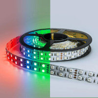 Светодиодная лента LED LUX DUO 5050 120Led/m(RGB, 24V, 28.8W/m, IP20, 600Led/5m, 1320Lm/m, 5000*20mm, Двухрядная)