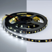 Светодиодная лента LED BLACK 2835 60Led/m(Холодный 6000K, 12V, 4.8W/m, IP20, 300Led/5m, 540Lm/m, 5000*8mm, Черная основа)