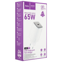 Переходник сетевого зарядного устройства на Type-С PD65W N48 HOCO