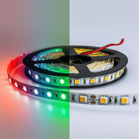 Светодиодная лента LED LUX 5050 60Led/m(RGB, 24V, 14.4W/m, IP20, 300Led/5m, 900Lm/m, 5000*8mm)