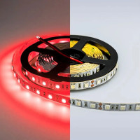 Светодиодная лента LED 5050 60Led/m(Red, 12V, 14.4W/m, IP20, 300Led/5m, 900Lm/m, 5000*8mm)