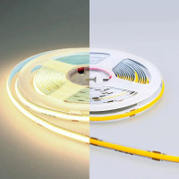 Светодиодная лента LED ECO COB/FOB 310Led/m(Нейтральный 4500K, 12V, 8W/m, IP33, 1550Led/5m, 1000Lm/m, 5000*8mm)