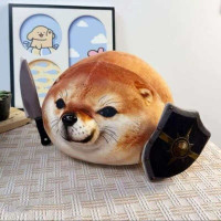 Мягкая игрушка Мой нож и щит собачка Сиба-ину