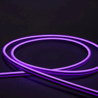 Светодиодный гибкий неон LED NEON 2835 120Led/m(Lilac, 24V, 7W/m, IP65, 600Led/5m, 500Lm/m, 5000*6*12mm)
