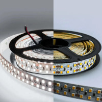 Светодиодная лента LED LUX DUO 2835 240Led/m(Холодный 6000K, 24V, 19.2W/m, IP20, 1200Led/5m, 1920Lm/m, 5000*16mm, Двухрядная)