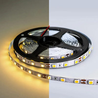 Светодиодная лента LED ECO 5050 60Led/m(Тёплый 3000K, 12V, 14.4W/m, IP20, 300Led/5m, 900Lm/m, 5000*8mm)