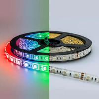 Светодиодная лента LED ECO 5050 60Led/m(RGB, 12V, 14.4W/m, IP20, 300Led/5m, 900Lm/m, 5000*8mm)