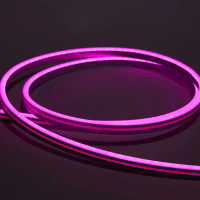 Светодиодный гибкий неон LED NEON 2835 120Led/m(Pink, 24V, 7W/m, IP65, 600Led/5m, 500Lm/m, 5000*6*12mm)
